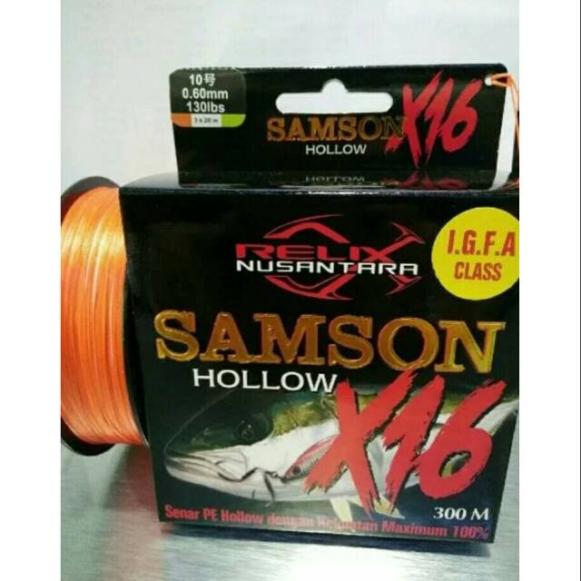 Senar PE X16 Relix Samson Hollow X16