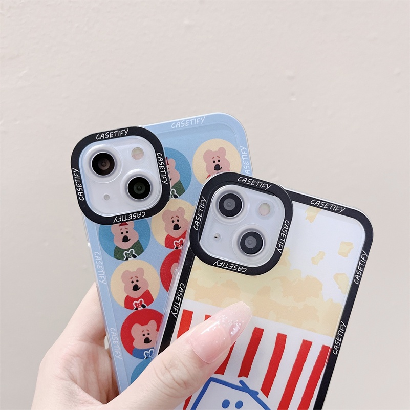 Soft Case Silikon Motif Beruang Untuk Samsung A03s A12 A13 A32 A22 A23 A73 A53 A33 A21s A02 A72 A52s A20 A30 A50 A50s A30s A51 A71 S22 Plus