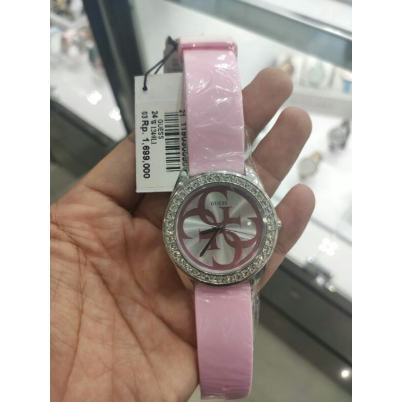 SALE JAM TANGAN GUESS W1240L1 LADIES NEW W1240L1 RUBBER ORI