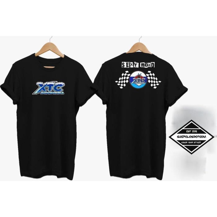 KAOS XTC 02 - BAJU XTC - KAOS ANAK MOTOR - TSHIRT XTC MURAH - CUSTOM - XS