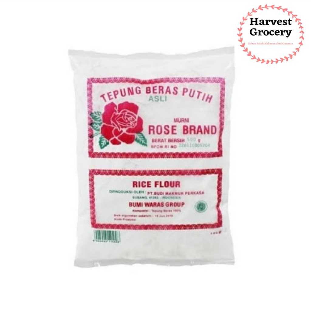 

Tepung Beras Rose Brand 500Gr
