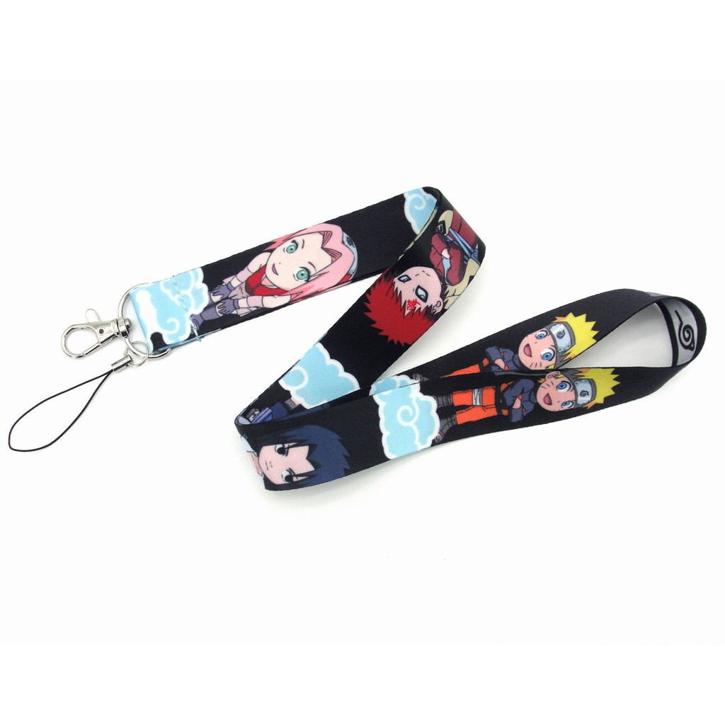 Lanyard / Neck Strap / Tali Gantungan HP ID Card Anime Naruto
