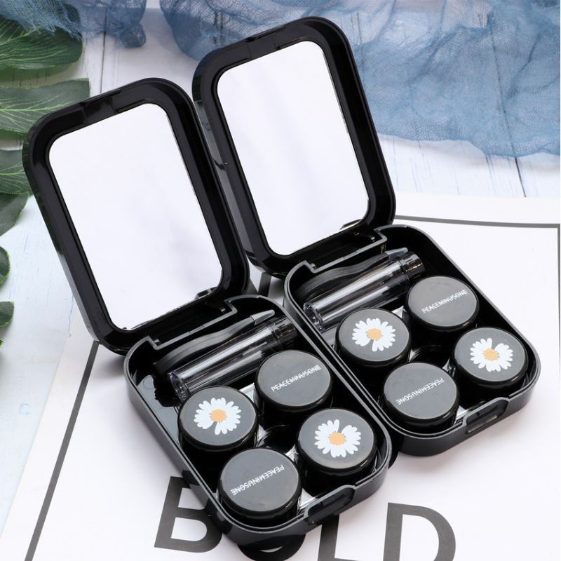 (isi 2) travelkit Tempat softlens Daisy lengkap