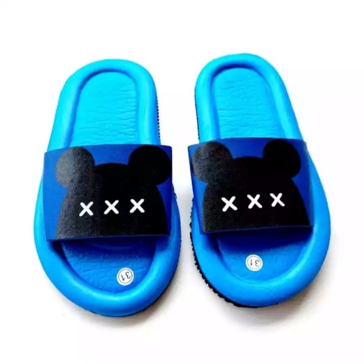 Sandal kokop anak perempuan motif miky/sandal kokop anak terbaru