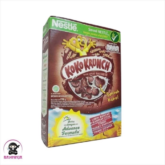 

Instant-Camilan- Nestle Koko Krunch Sereal Gandum Cokelat Box 170 G -Camilan-Instant.