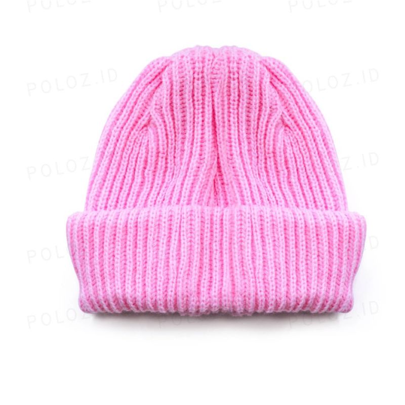 TERLARIS Topi Kupluk Rajut Beanie Hat Short Pria Wanita Dewasa Premium Distro Quality