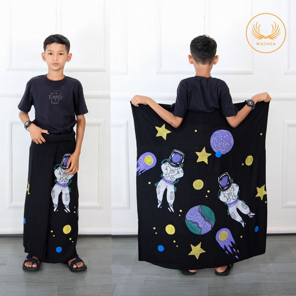 sarung anak EKLUSIF sarung batik anak motif wayang LIMITED