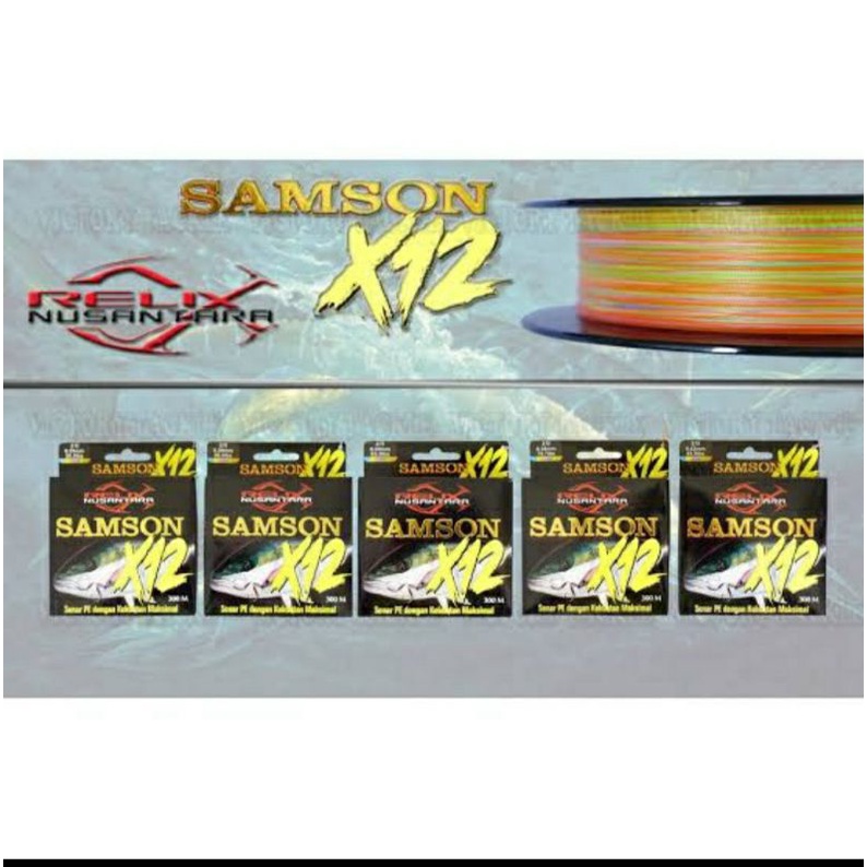 PE Relix Nusantara Samson X12 PE 2.5 - 300m