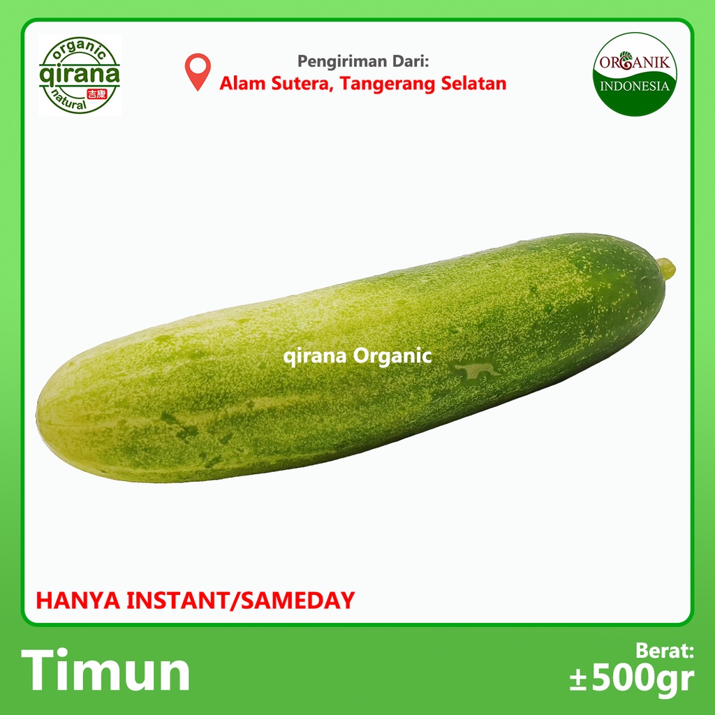 

Timun Lokal Organik ~500g