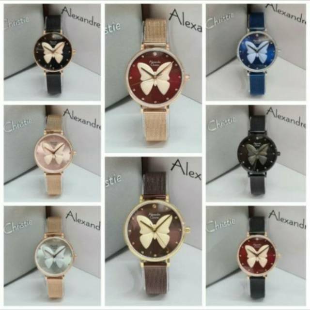 Alexandre Christie Wanita Terbaru  AC2850 Sandrope | AC 2850  | AC 2580 butterfly original