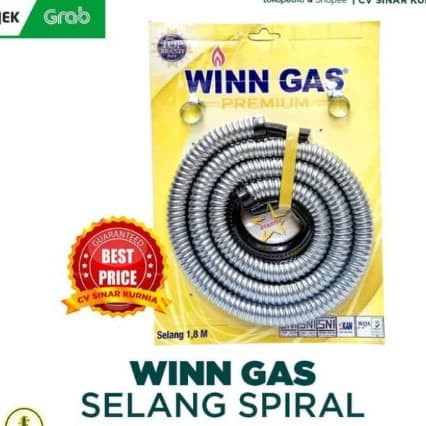 Winn Gass Premium Selang Gas 1.8M / 1.8 Meter Win