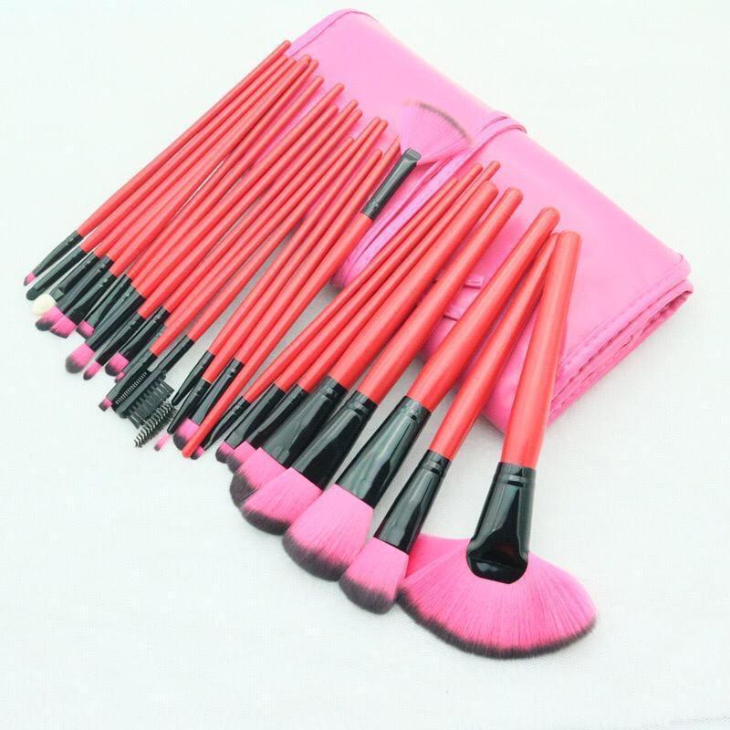 PROMO PROFESIONAL Kuas Make Up Pro 24 &amp; 32pcs Brush Set Make Up Case Pouch K3532