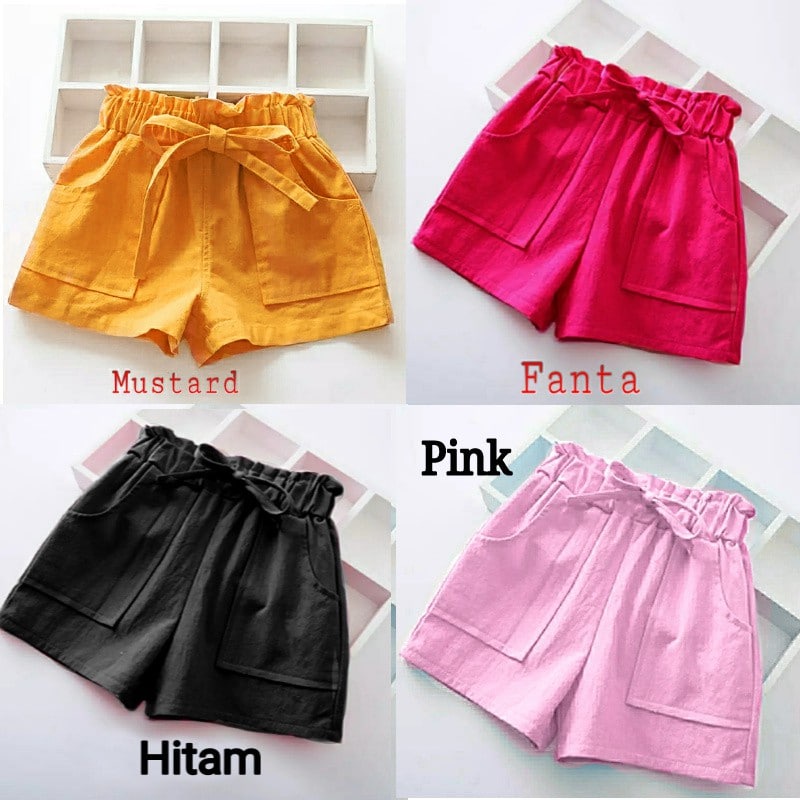 TY 05- Celana anak pendek cewek Katun adem / celana balita batita 1-4 tahun / long pant girl