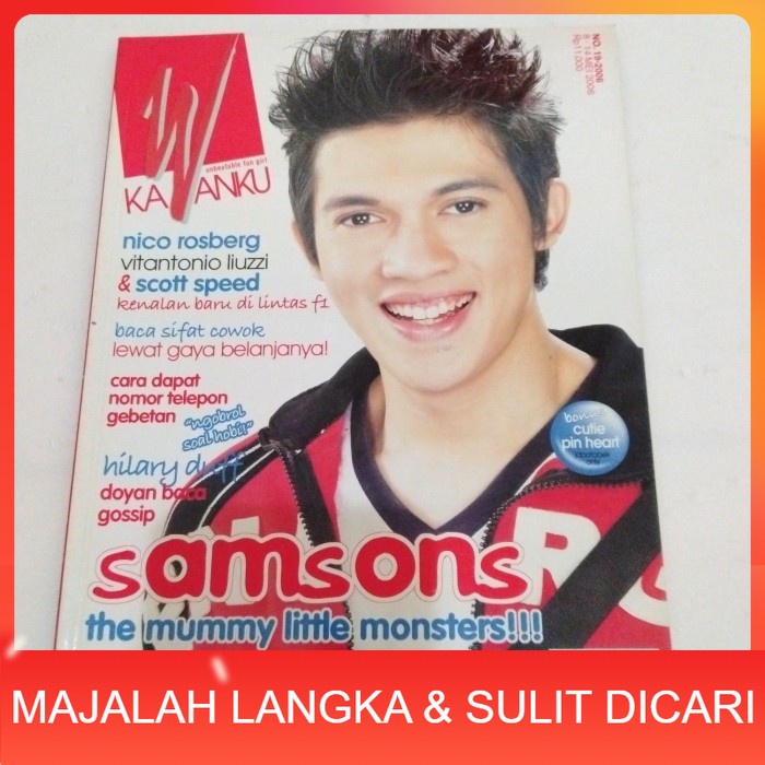 Majalah KAWANKU No.19 Mei 2006 IRWANSYAH (RARE ITEM) Langka