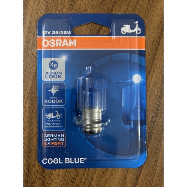 BOHLAM LAMPU DEPAN MOTOR BEBEK DAN MATIC OSRAM AC DC HOLOGEN HALOGEN H6 K1