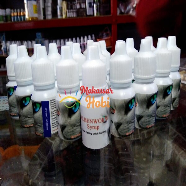 Albenworm 5ml Liquid 5 ml Tetes Cair Obat Cacing Kucing Alben Worm