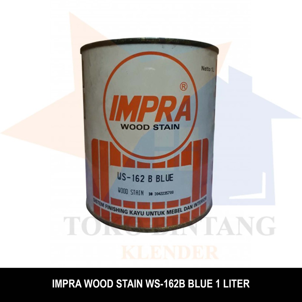 Jual Impra Wood Stain Ws 162b Blue 1 Liter Shopee Indonesia 9530