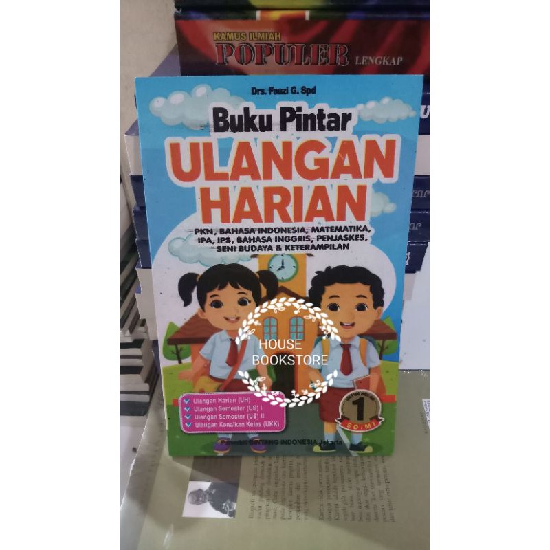Buku Pintar Ulangan Harian SD Kelas 1