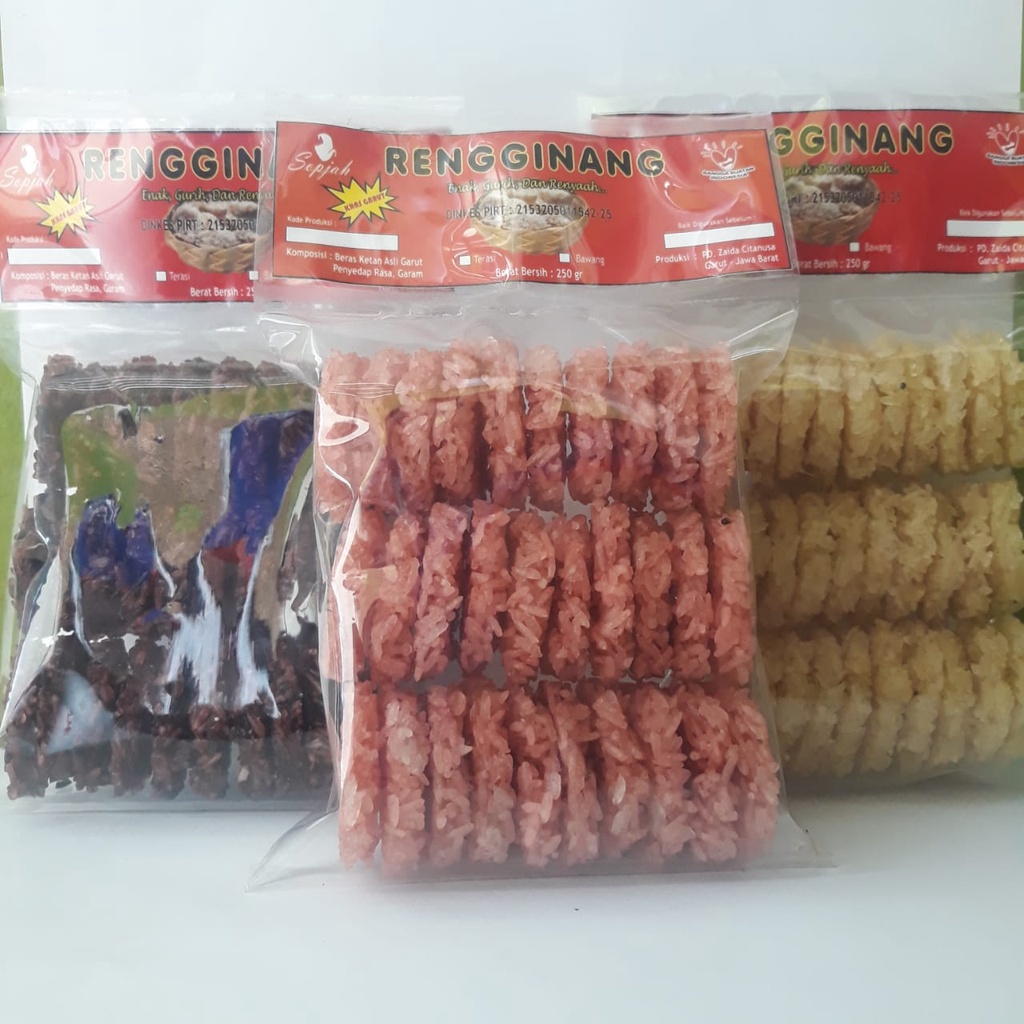 

PAKET EKONOMIS RENGGINANG MENTAH BANDUNG - 500/PCS - UKURAN SEDANG