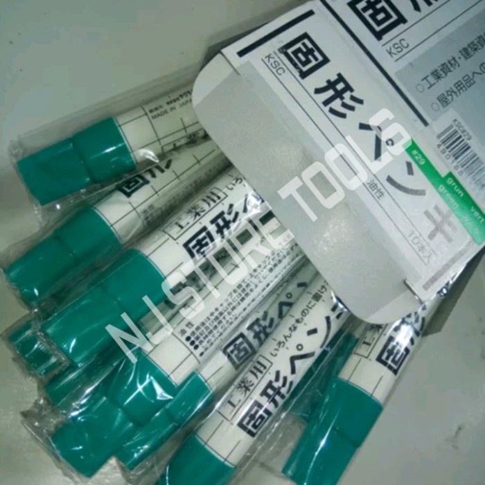 

Wow Solid Steel Marker Sakura Green - Spidol Penanda Besi Permanen Hijau Hemat