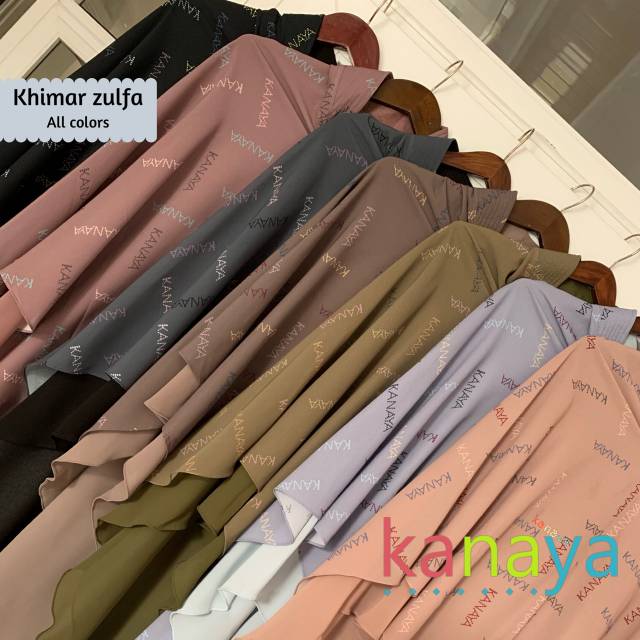 Khimar Digital Printing Zulfa Kanaya