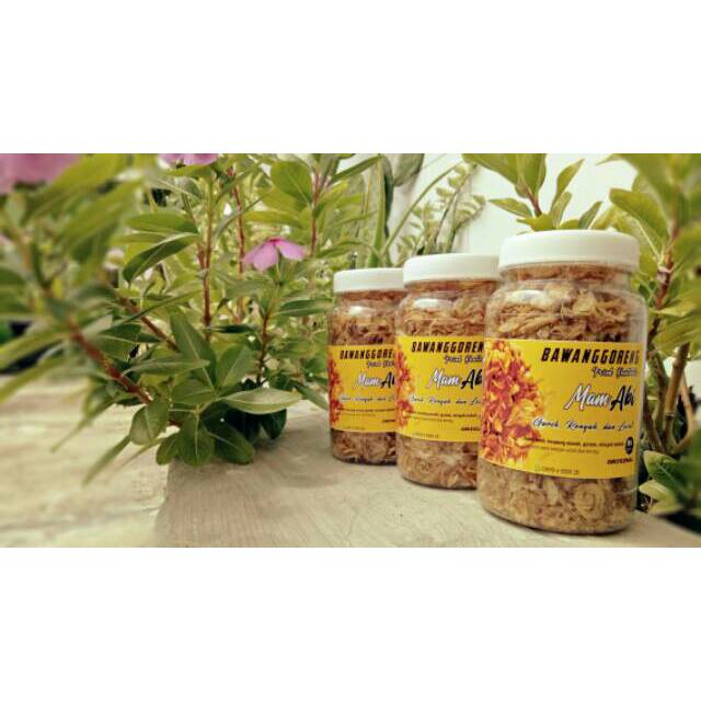 

Bawang goreng asli Brebes 85 gram, Original dan Pedas
