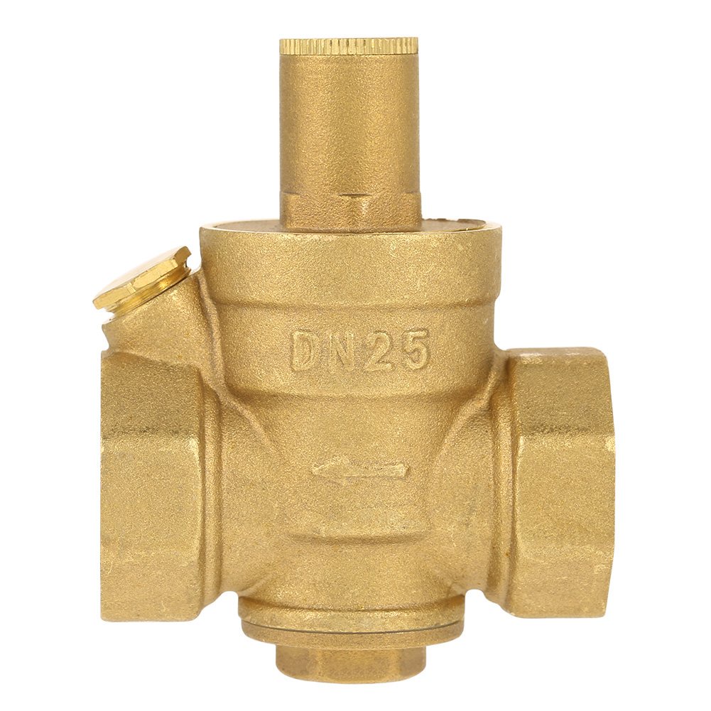 DN15 DN25 Katup Regulator Pengurang Tekanan Air Bahan Kuningan Water Pressure Reducing Valve