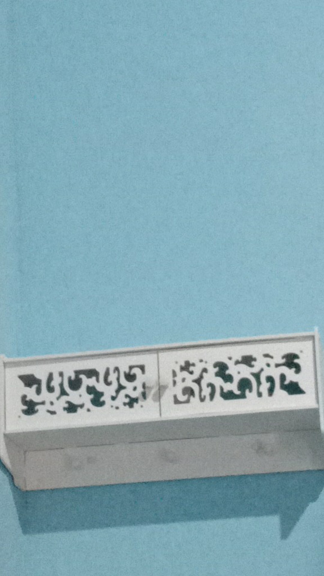 New-arrival!!! Rak Dinding Wall Ambalan Melayang Floating Gantung Vintage Putih K7r6 Toilet Kamar Ko