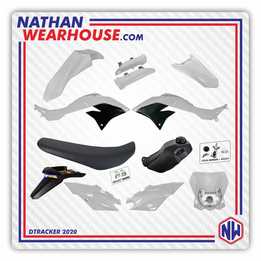 Body SET Body Trail cross Bodykit Fullset KLX 150 DTRACKER DT NEW 2020