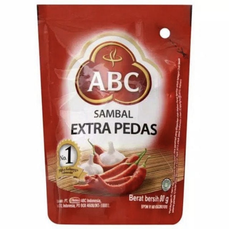 

Sambal ABC extra pedas 75ml AEESHASTORE