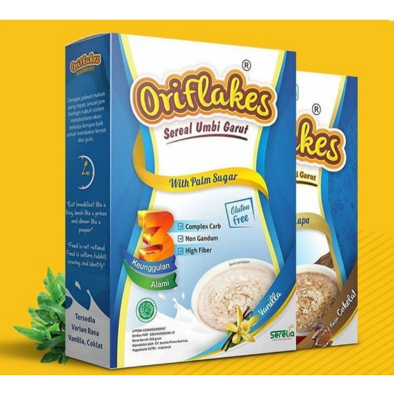 

Oriflakes Slim Vanila 350gr