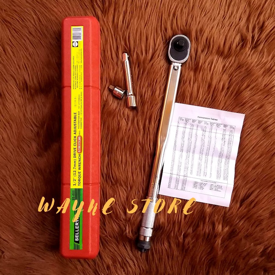 KUNCI TORSI / KUNCI MOMEN SELLERY / TORQUE WRENCH SELLERY 98-805