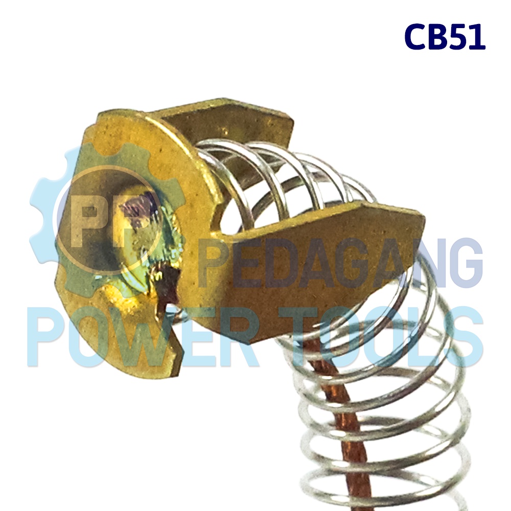 ORANGE CARBON BRUSH CB-51 SEPUL ARANG BOSTEL SPUL KUL CB51 SPARE PART