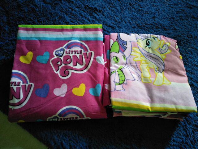 Gorden Pintu Karakter My Little Pony Pink Muda Model Smokering Ukuran L 140 Cm X T 210 Cm