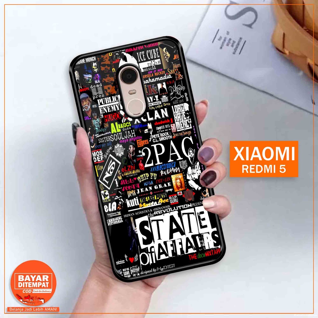 Sukses Case Xiaomi Redmi 5 - Hardcase 2D Glossy Xiaomi Redmi 5 - Silikon Hp Xiaomi  - Silicon Hp Xia