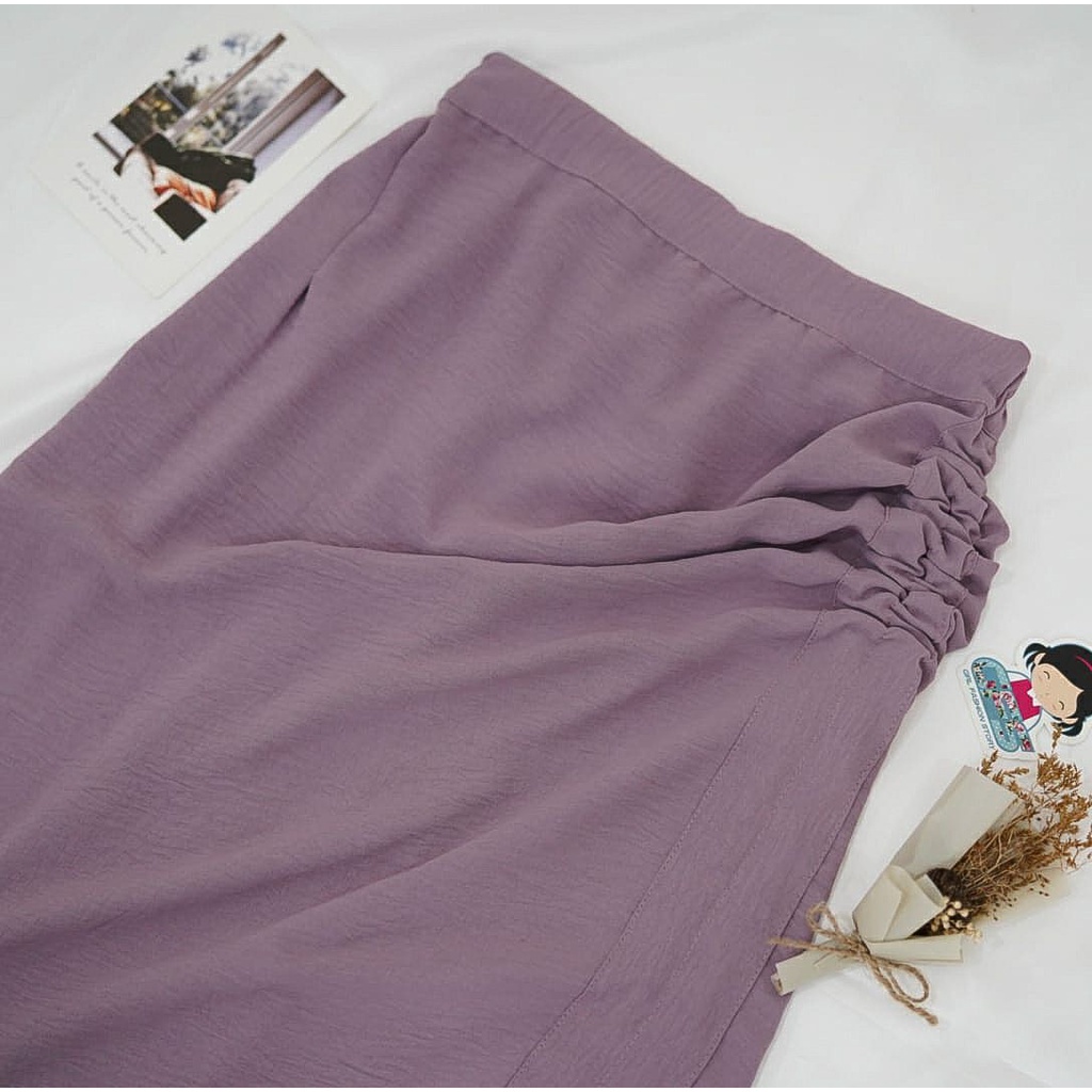 BEFAST - ZFS OOTD Rok Wanita NAYAN / TAMARA/JOSEP SKIRT-ROK SERUT CASUAL- MAXI RUCHED SKIRT KOREAN LOOK / Rok Serut Wanita / Rok Kondangan Remaja Wanita / Rok Trendy / Terlaris / Rok Formal Termurah