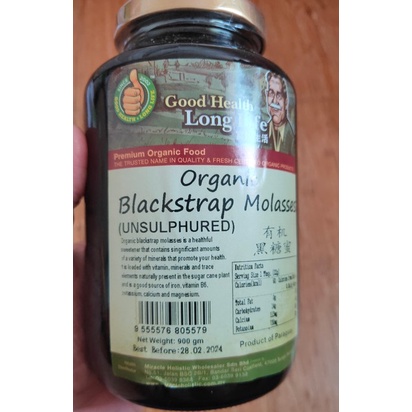 

Organic Blackstrap Molasses Botol