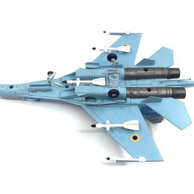 Bergaransi Sukhoi Su 27 Sk Flanker Diecast Pesawat Promo