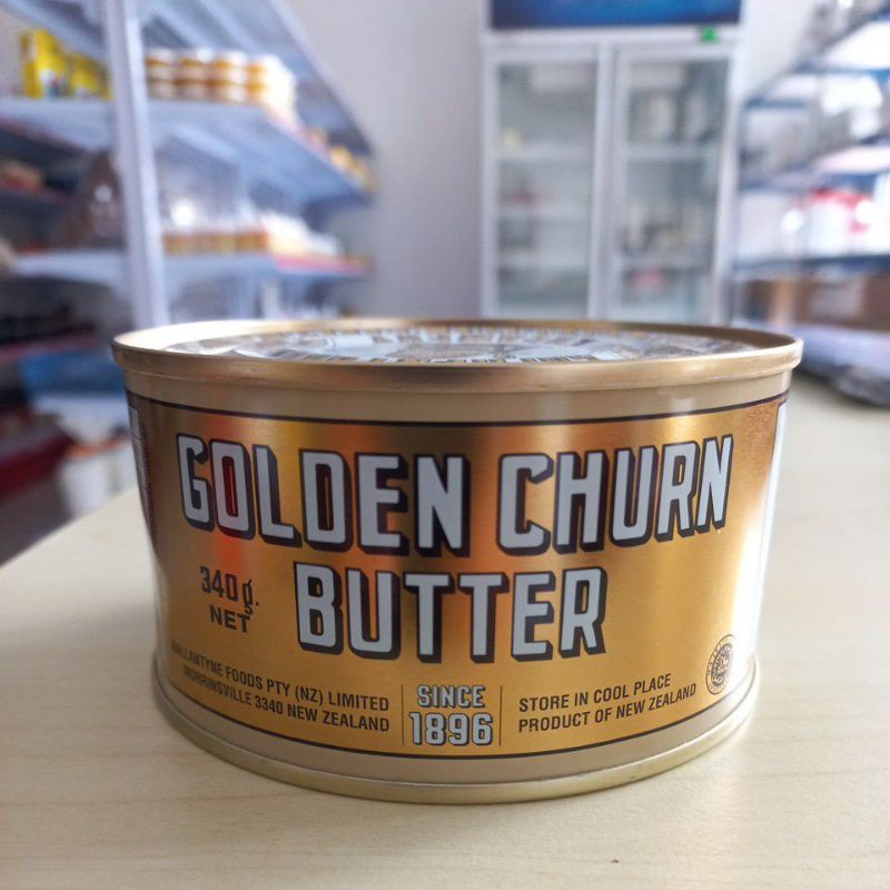 

golden churn butter 340g