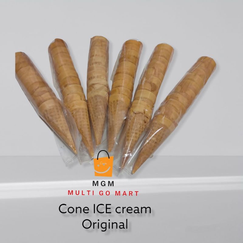 

50 PCS CONE ICE CREAM CONELLO WAFER RENYAH ORIGINAL