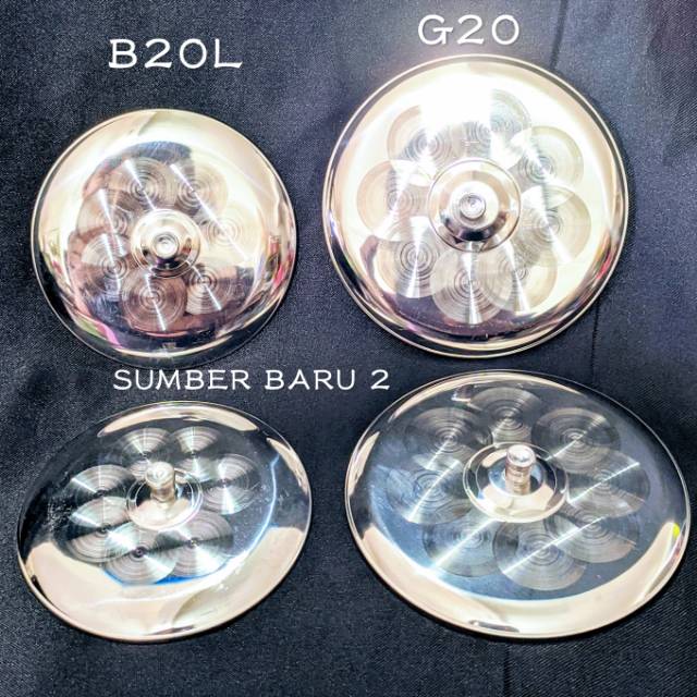 Tutup Gelas Stainless Besar Gelas Soda