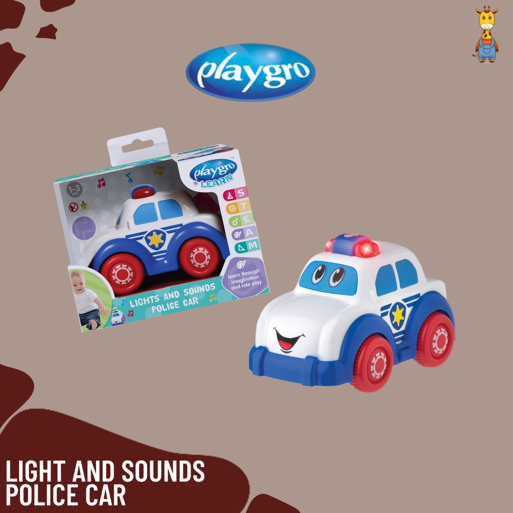 Playgro Light and Sounds Police Car