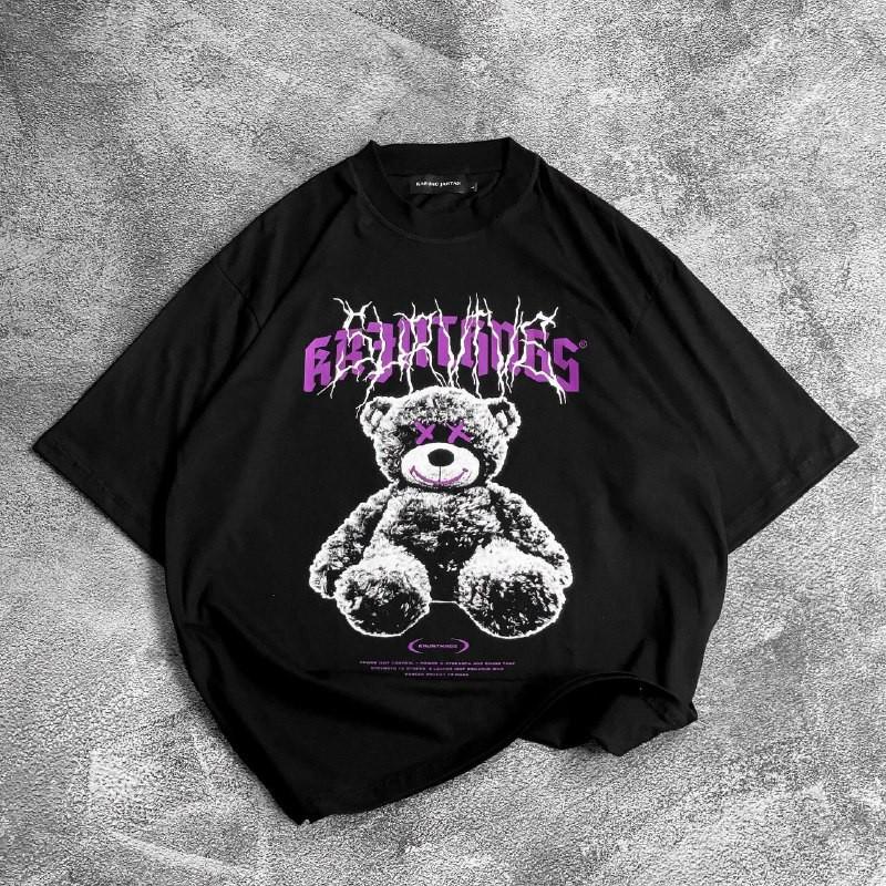 FF - Oversize SNOW BEAR / Oversize Tshirt Wanita Terbaru