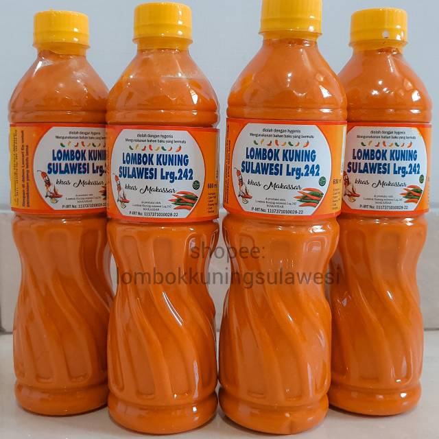 

Sambal / Lombok Kuning Sulawesi 600ml