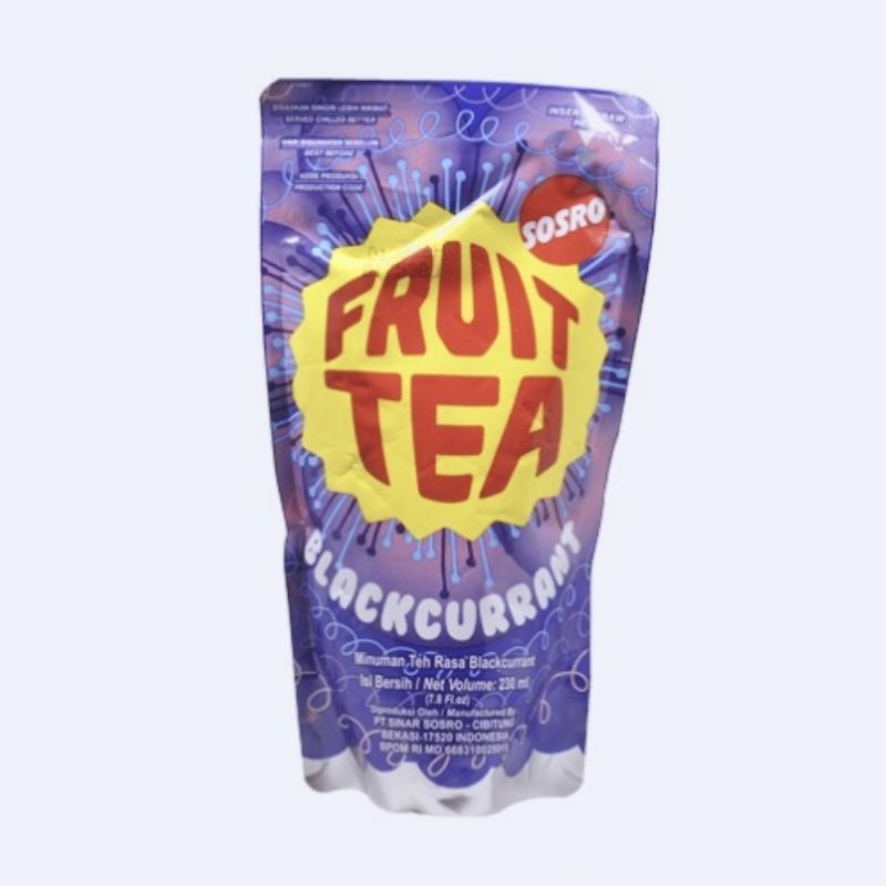

Fruit tea black current pouch