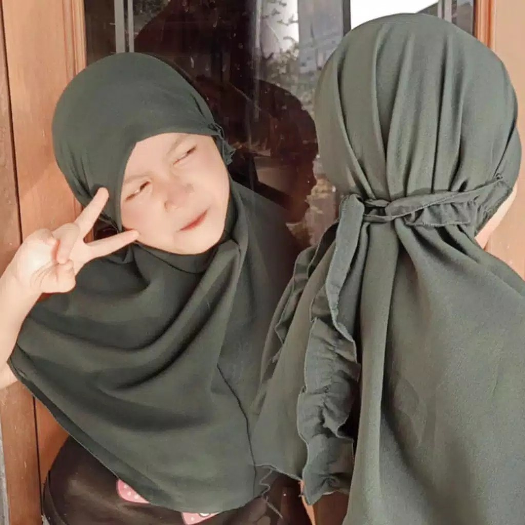 AV - HIJAB BERGO ANAK TALI KRIWIL DIAMOND PREMIUM TERMURAH FREE ONGKIR