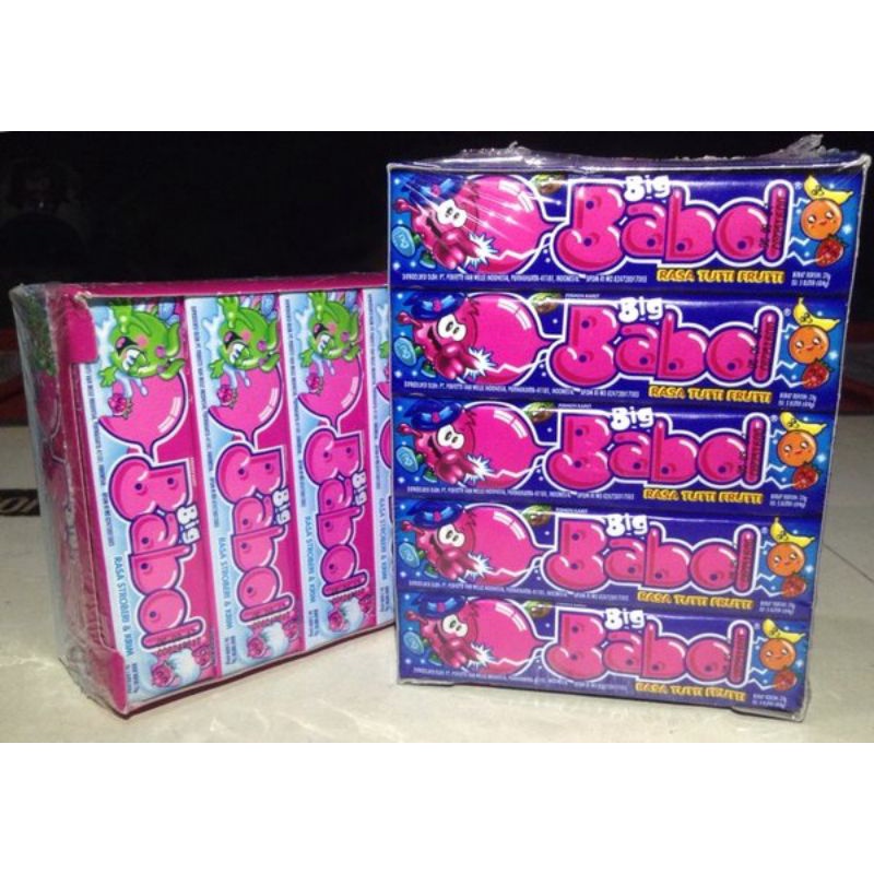 

Permen karet Big Babol 22.5gr