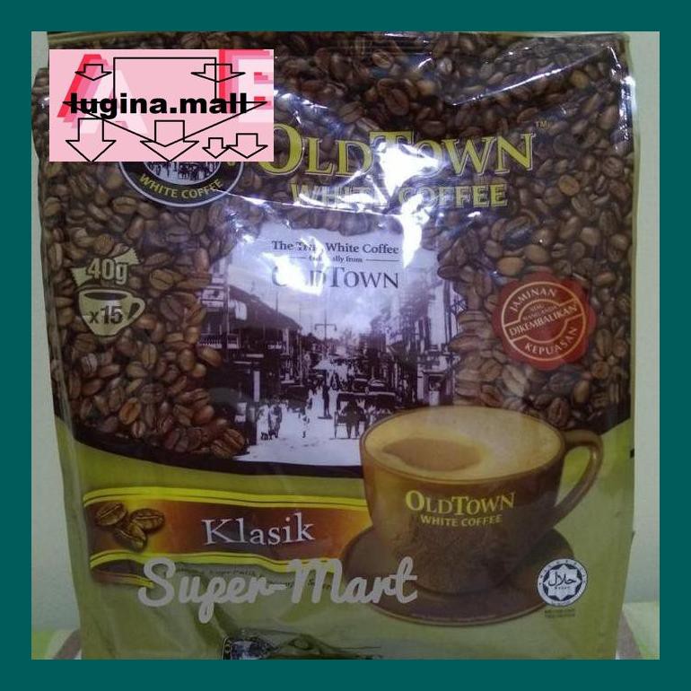 

Koptlu50G Old Town White Coffee Classic 3 In 1 15X40Gr Lud5Sc