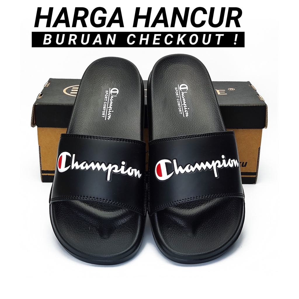 Sandal Slop Pria Sendal Slip On Pria CP | Shopee Indonesia