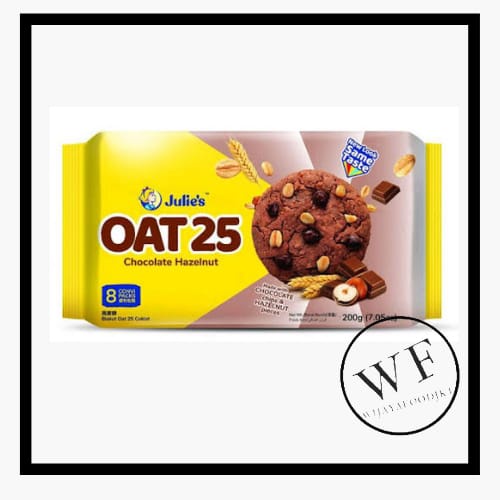 

Julies Oat 25 Chocolate Cookies / Hazelnut and Chocolate Chips 200gr